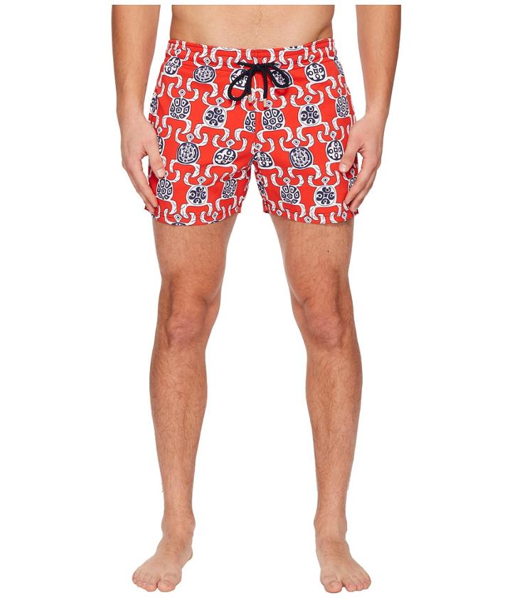 Vilebrequin - Moorise Primitive Turtles Swim Trunk