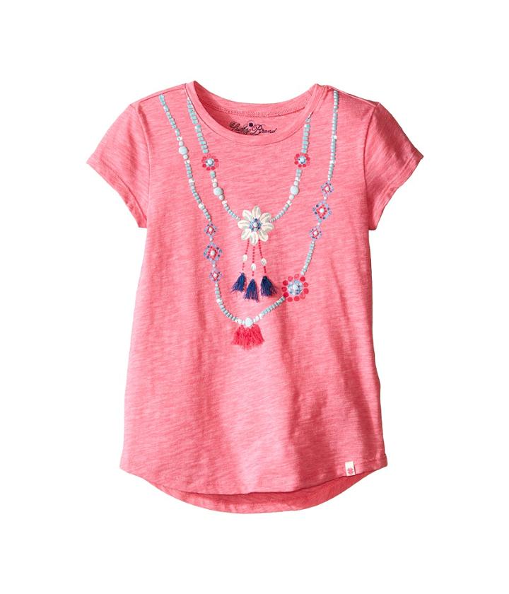 Lucky Brand Kids - Shell Necklace Tee