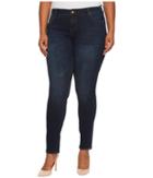 Kut From The Kloth - Plus Size Diana Skinny In Breezy/dark Stone Base Wash