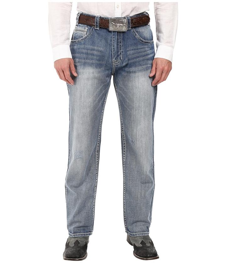 Rock And Roll Cowboy - Tuf Cooper Jeans In Light Wash M0t8545