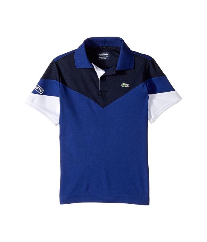 Lacoste Kids - Short Sleeve Color Block Polo