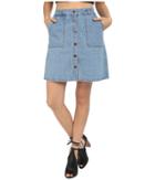 Only - New Farrah A-line Denim Skirt