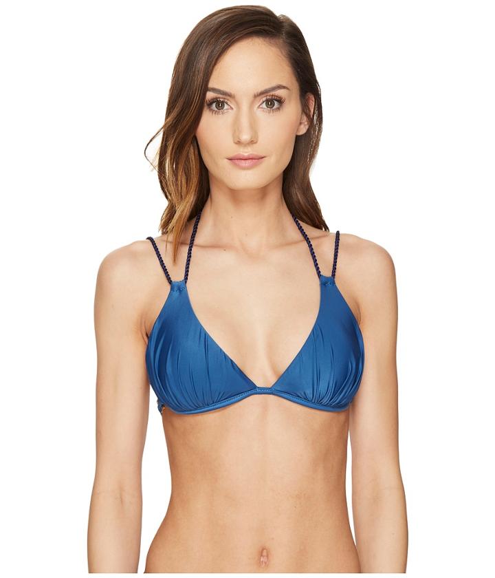 Agua De Coco By Liana Thomaz - Triangle Top W/ Tie Detail