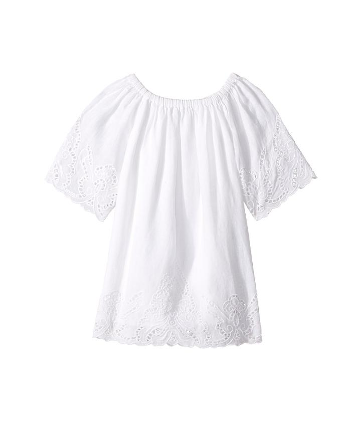 Polo Ralph Lauren Kids - Cotton Lace Hem Dress