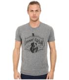 The Original Retro Brand - Tri-blend Short Sleeve Johnny Cash Tee