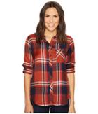 Dylan By True Grit - Luxe Rayon Peyton Plaid Shirt