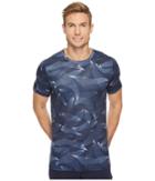 Perry Ellis - Pe360 Active Stretch Wave Print Crew