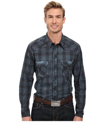 Rock And Roll Cowboy - Long Sleeve Snap B2s8409