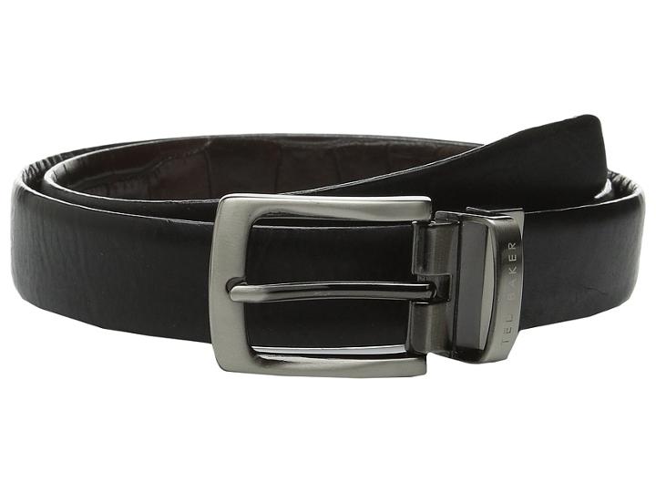 Ted Baker - Revolo Reversible Croc Back Belt