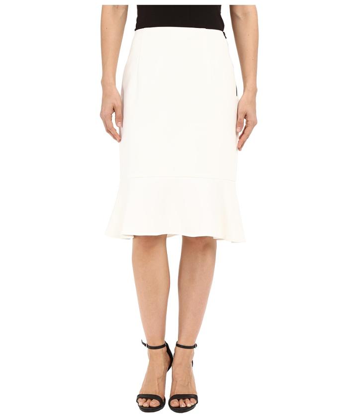 Ellen Tracy - Flounce Hem Pencil Skirt
