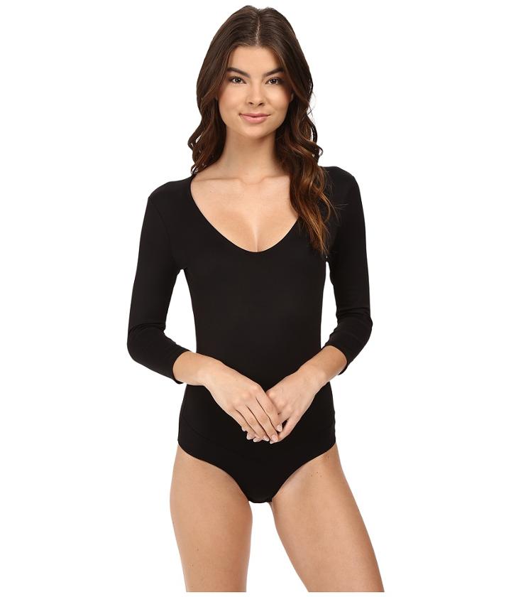 Only Hearts - Delicious 3/4 Sleeve V-neck Bodysuit