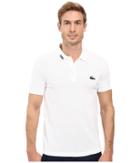Lacoste - Short Sleeve Clean Seams Pique W/ Rubber Croc