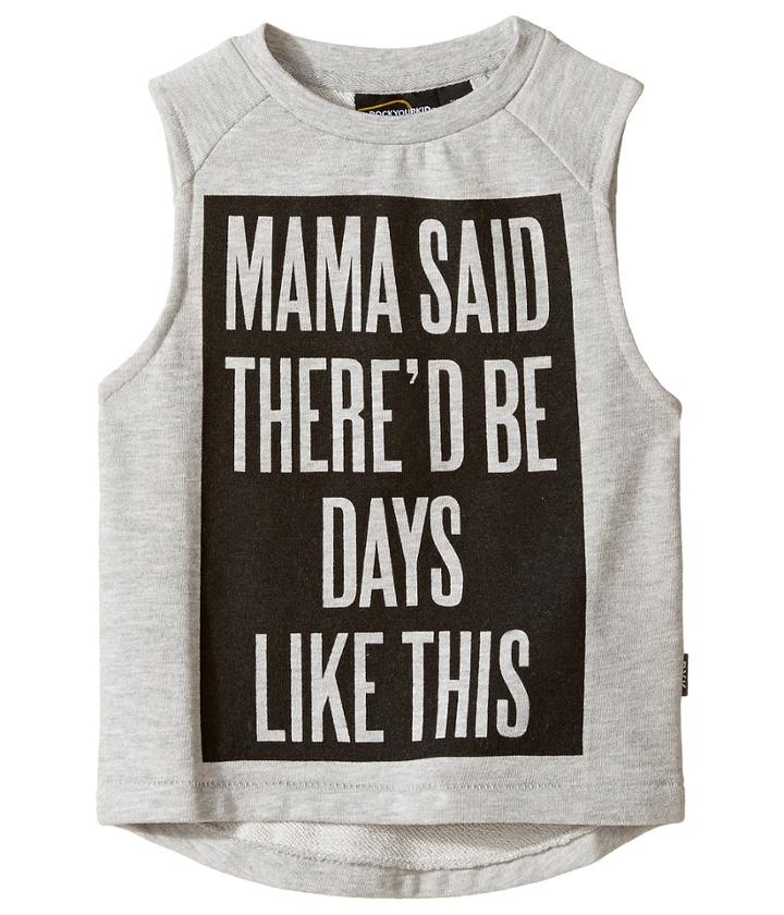 Rock Your Baby - Mama Said Muscle T-shirt