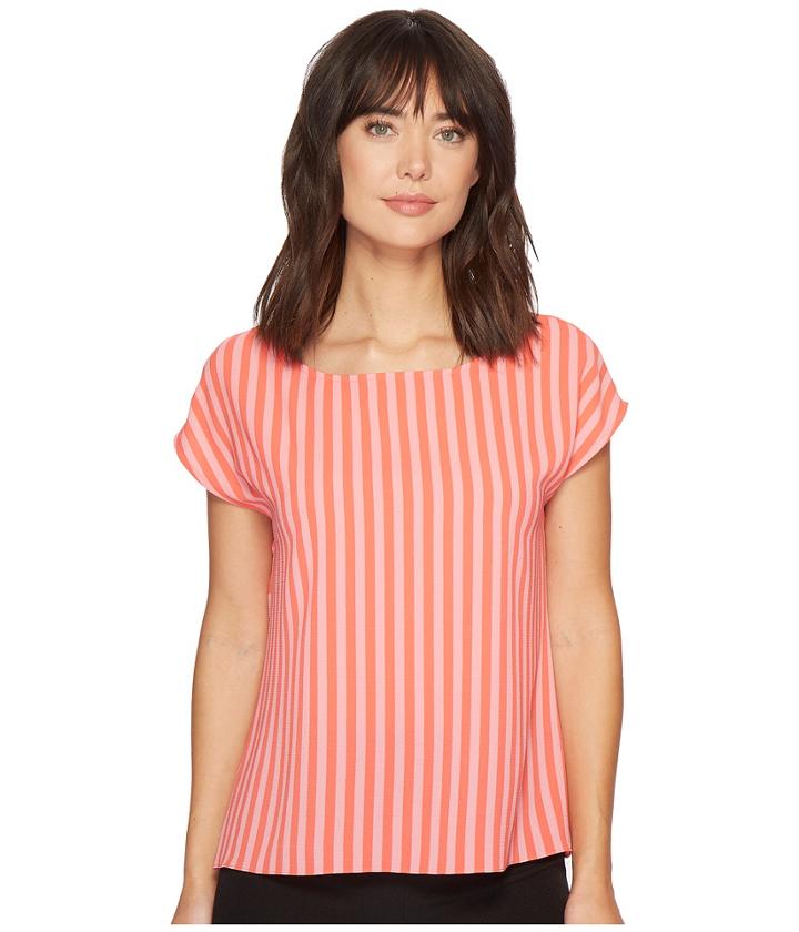 Vince Camuto - Extend Shoulder Debut Mix Stripe Blouse