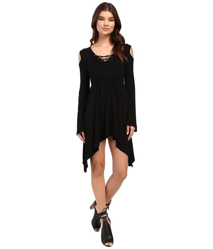 Culture Phit - Junia Front Tie Cold Shoulder Top