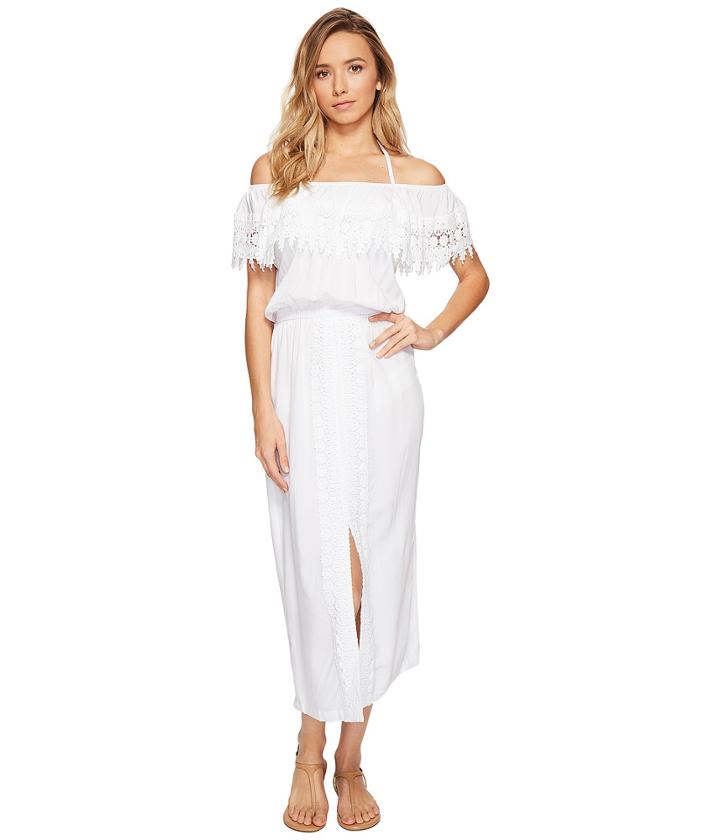 La Blanca - Costa Brava Off The Shoulder Midi Dress Cover-up