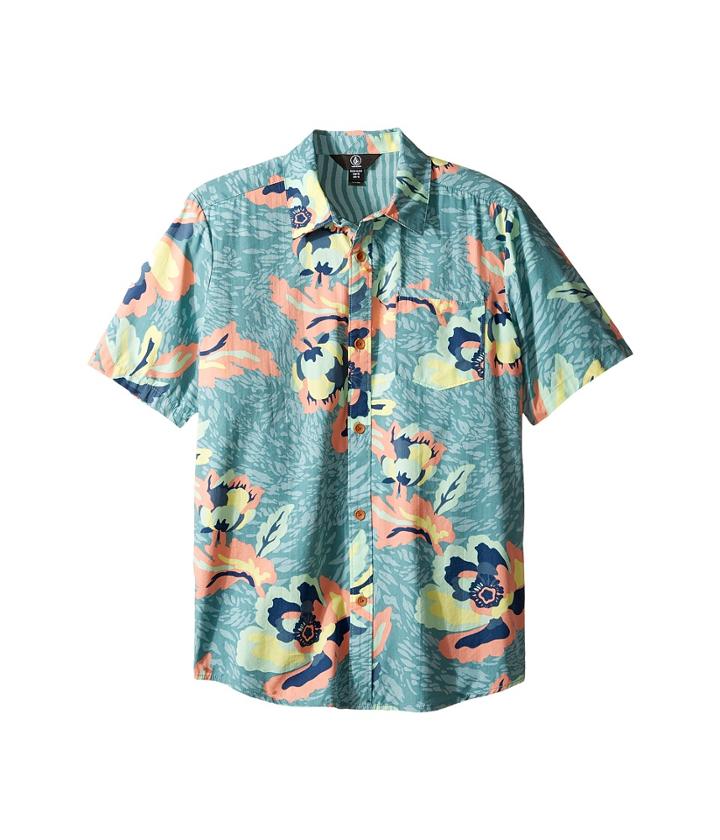 Volcom Kids - Cubano Short Sleeve Woven Top