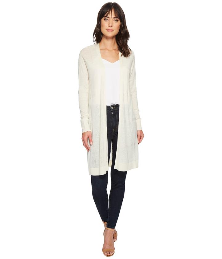Pendleton - Airy Windowpane Long Cardigan