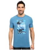 Life Is Good - Go Places Jake Overlay Cool Tee