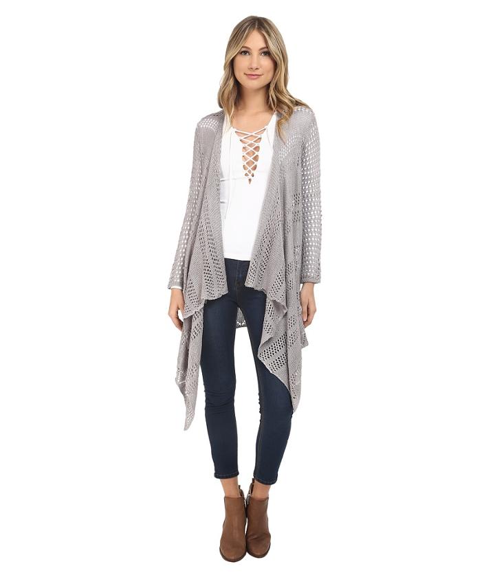 Jack By Bb Dakota - Dawkins Acrylic Drop Needle Long Cardigan