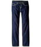 True Religion Kids - Geno Contrast Super T Jeans In Rinse/gold