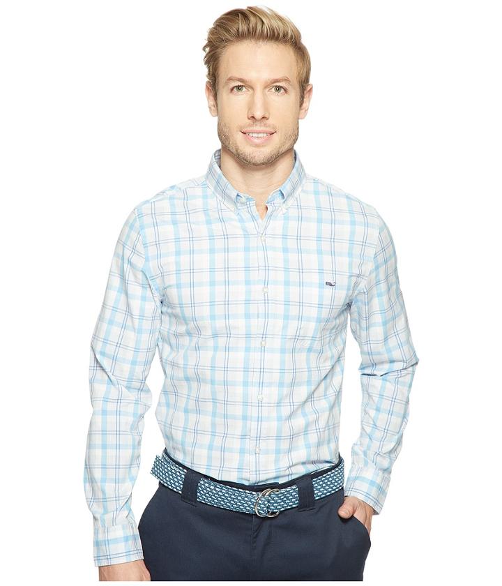 Vineyard Vines - Stony Bay Plaid Slim Tucker Shirt