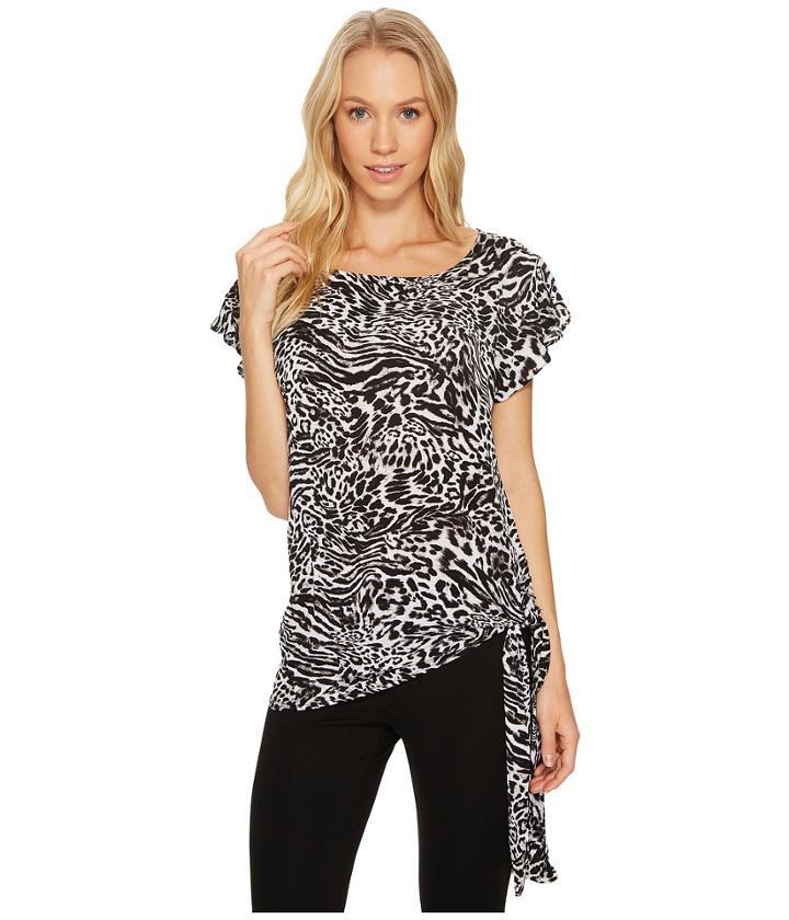 Michael Michael Kors - Big Cat Side Tie Top
