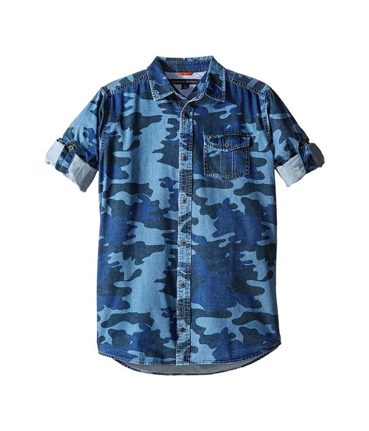 Tommy Hilfiger Kids - Camo Printed Long Sleeve Shirt