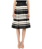 Kate Spade New York - Cape Stripe Organza Skirt