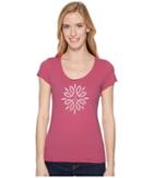 Life Is Good - Flower Power Smooth Tee