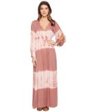 Culture Phit - Faye Long Sleeve Tie-dye Maxi Dress