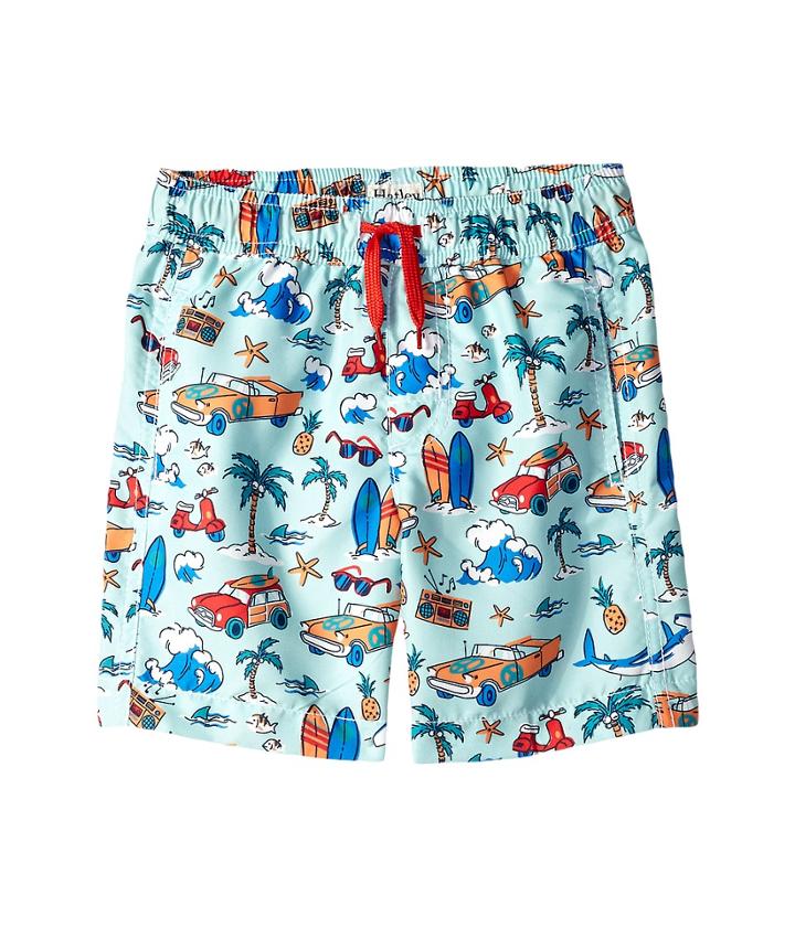 Hatley Kids - Surf Island Swim Trunks