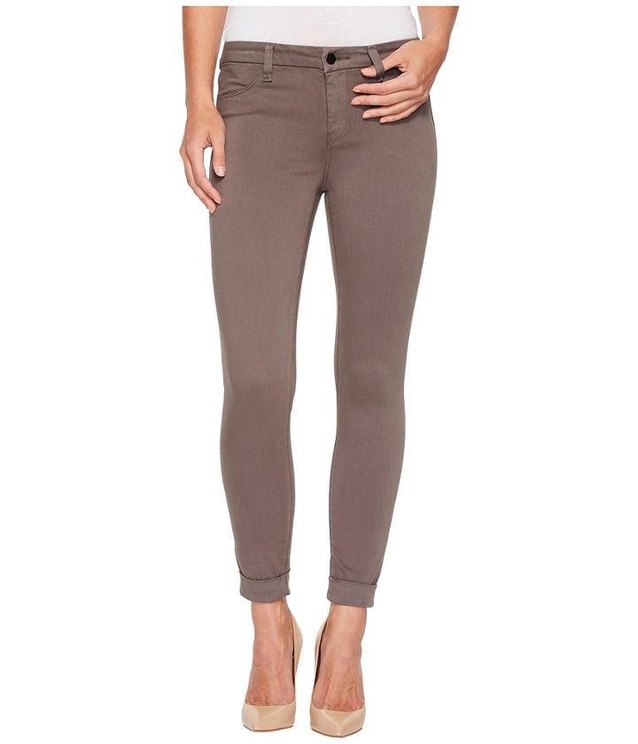 J Brand - Anja Mid-rise Cuffed Crop In Zinc