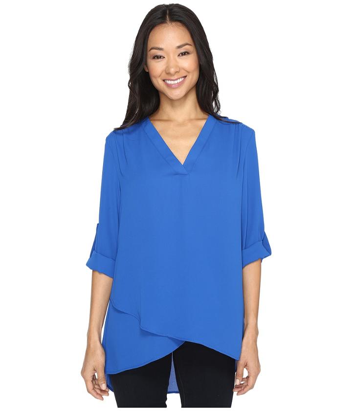 Karen Kane - Deep V Wrap Shirt