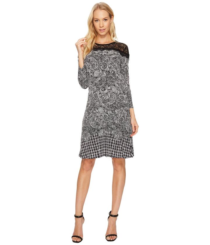 Michael Michael Kors - Pasiley Houndstooth Lace Dress