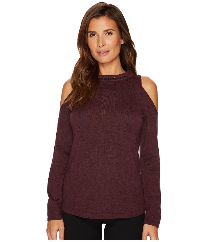 Nic+zoe - Jeweled Neck Top