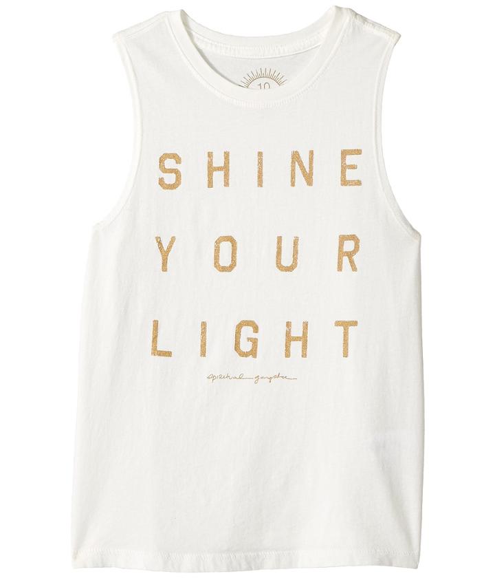 Spiritual Gangster Kids - Shine Your Light Muscle Tank Top
