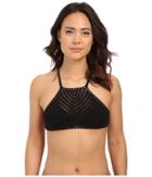 Vitamin A Swimwear - Nightbird High Neck Top