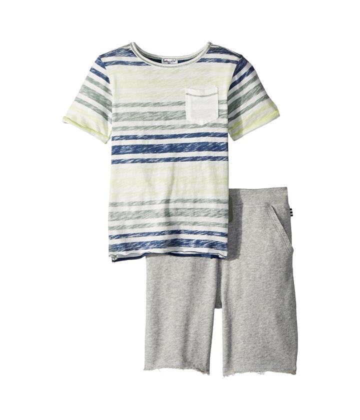 Splendid Littles - Reverse Stripe Top Set
