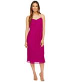 Maggy London - Pleated Texture Slip Dress