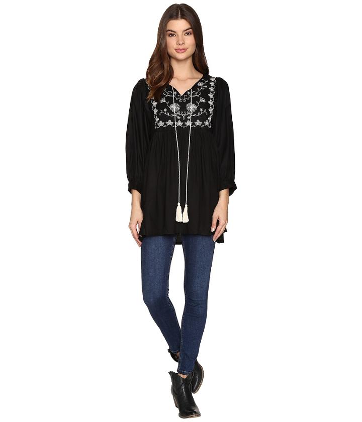 Rock And Roll Cowgirl - Long Sleeve Tunic B4-9655