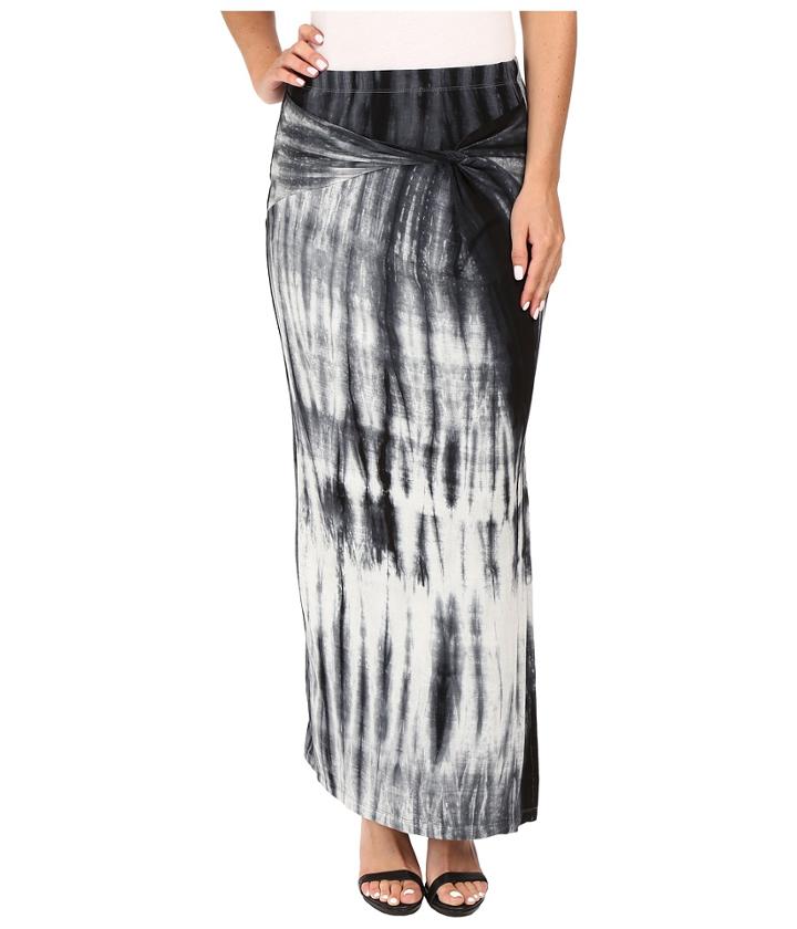 Bobeau - Claudia Front Slit Midi Knit Skirt