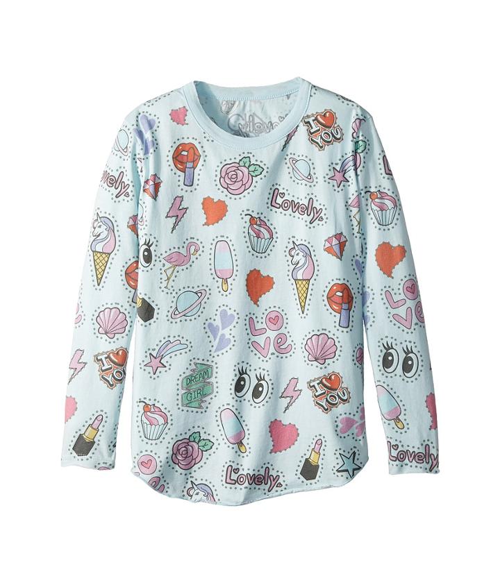 Chaser Kids - Long Sleeve Super Soft Stars Hearts Tee