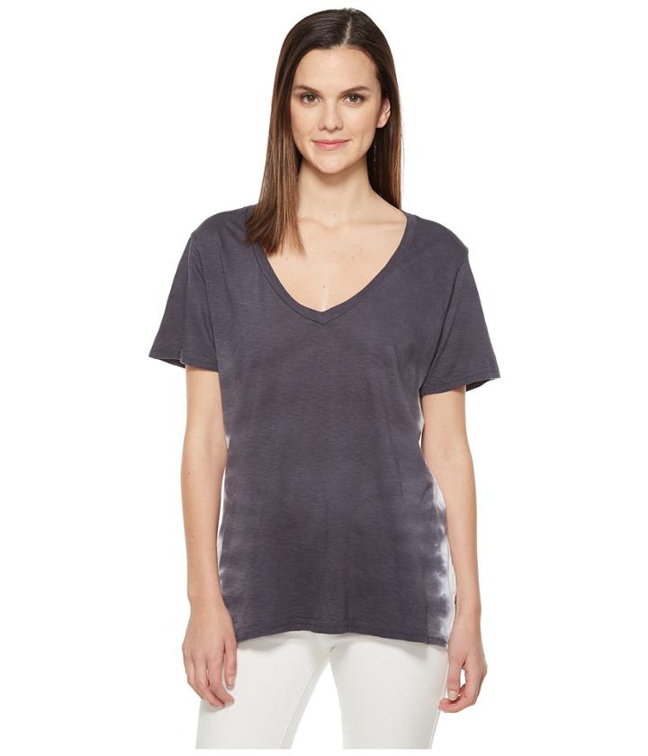 Michael Stars - Flame Wash Short Sleeve V-neck