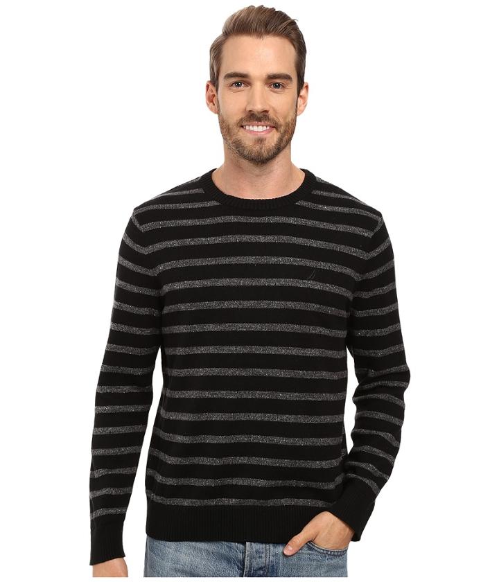 Nautica - 9 Gauge Striped Crew