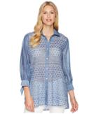 Nic+zoe - Mosaic Lace Top