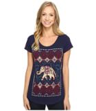 Lucky Brand - Dotted Elephant Tee