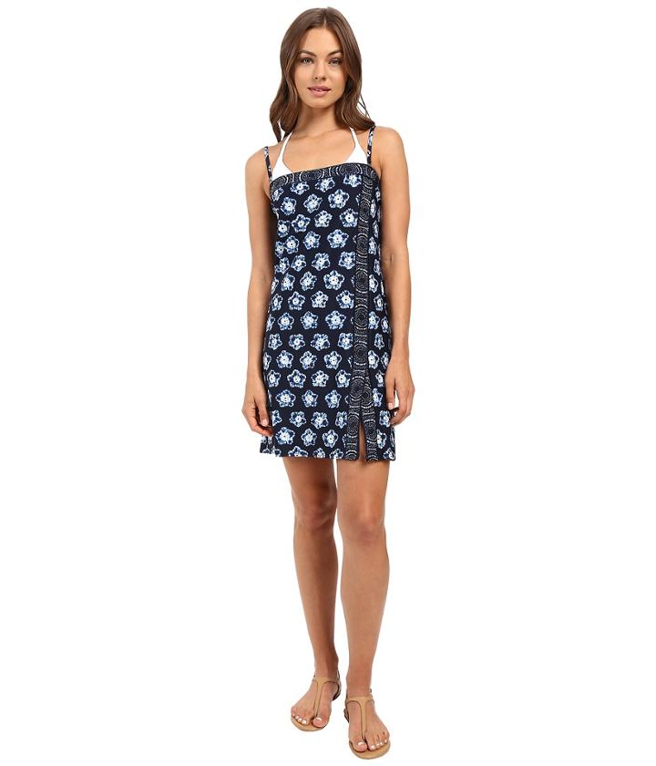 Michael Michael Kors - Kanoko Spaghetti Strap Border Cover-up Dress