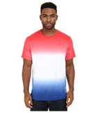 Converse - Tri-color Gradient Baseball Hem Tee