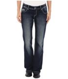 Rock And Roll Cowgirl - Riding Bootcut In Dark Vintage W7-6439